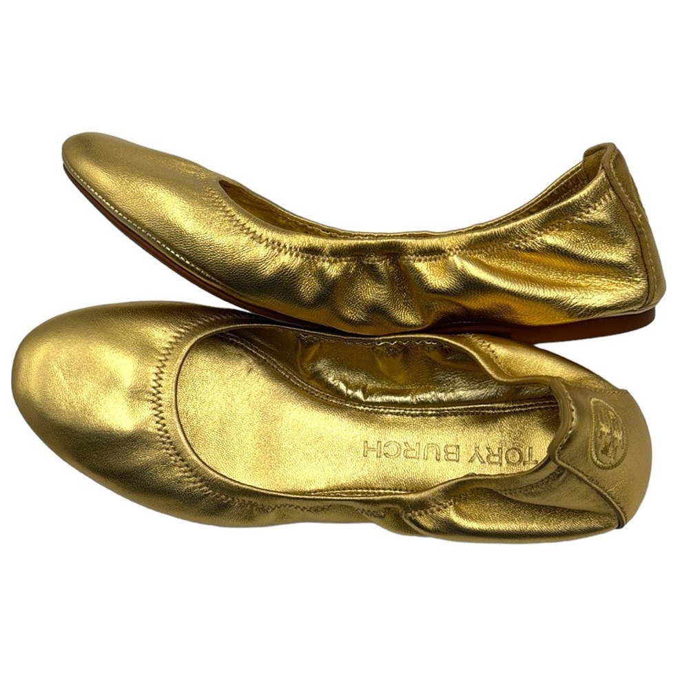 Tory Burch Eddie Ballet Flats Size 8.5 - Picture 7 of 16